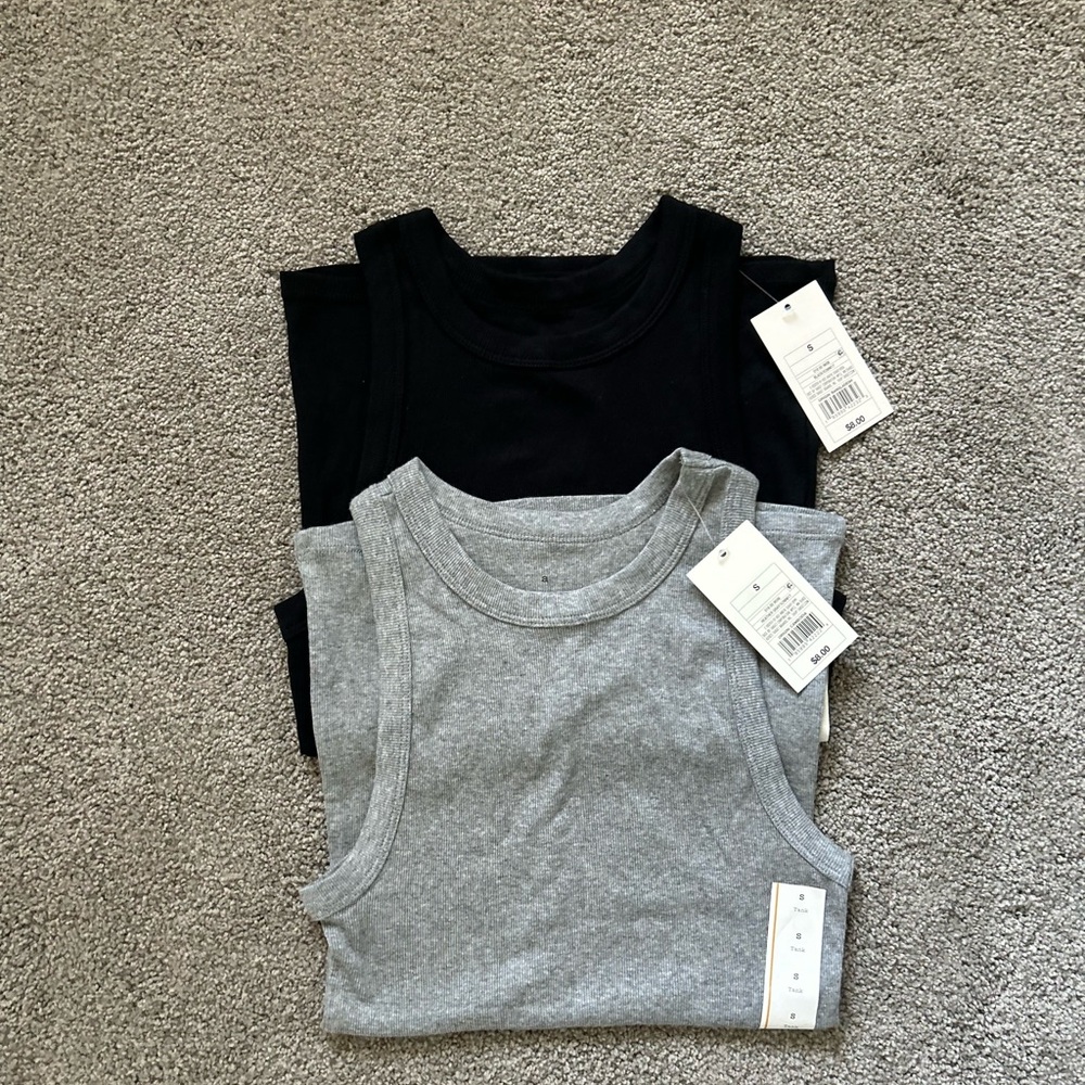 3/$20- 2 New Small Tank Tops
